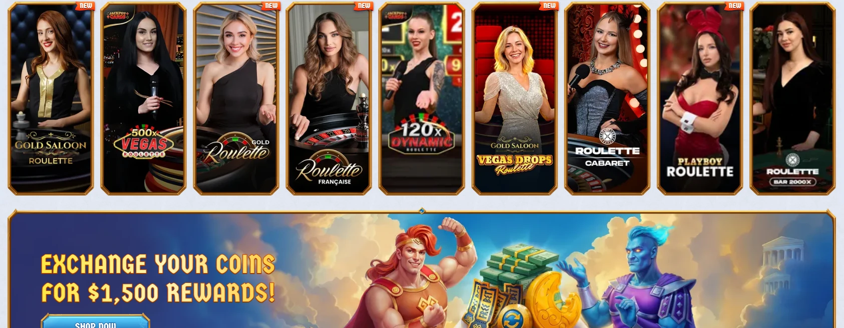romibet Casino sezione dealer live