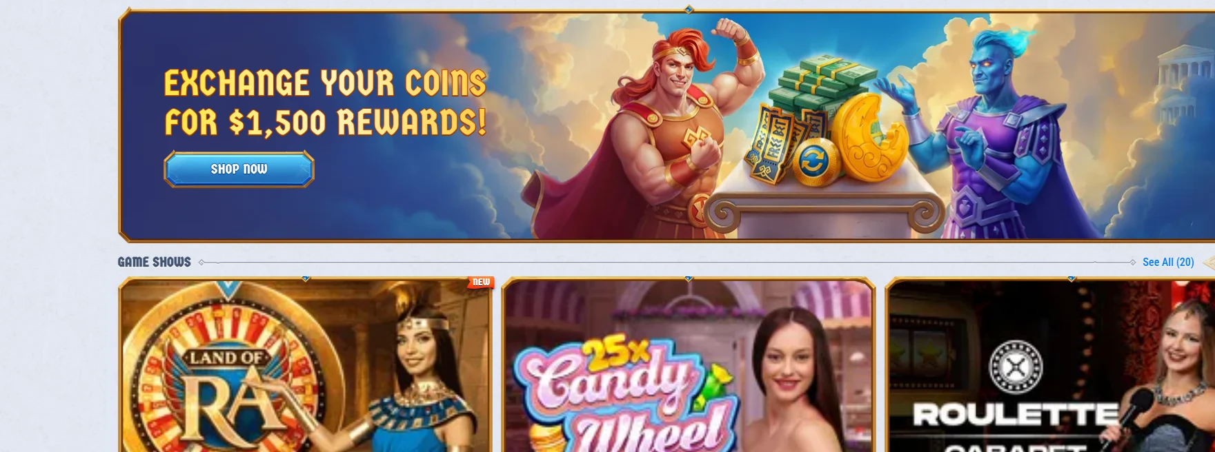 romibet Casino banner promozionale bonus